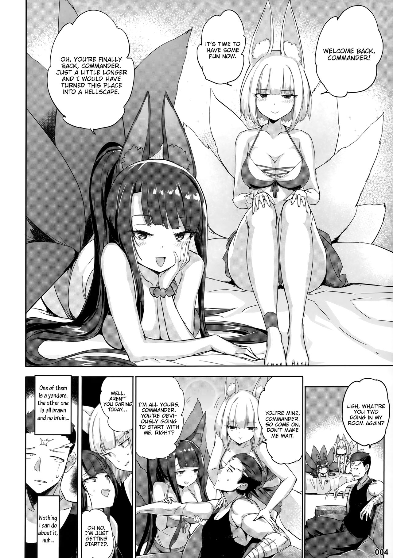 Akagi Kaga Don | Akagi Kaga Threesome page 5 full
