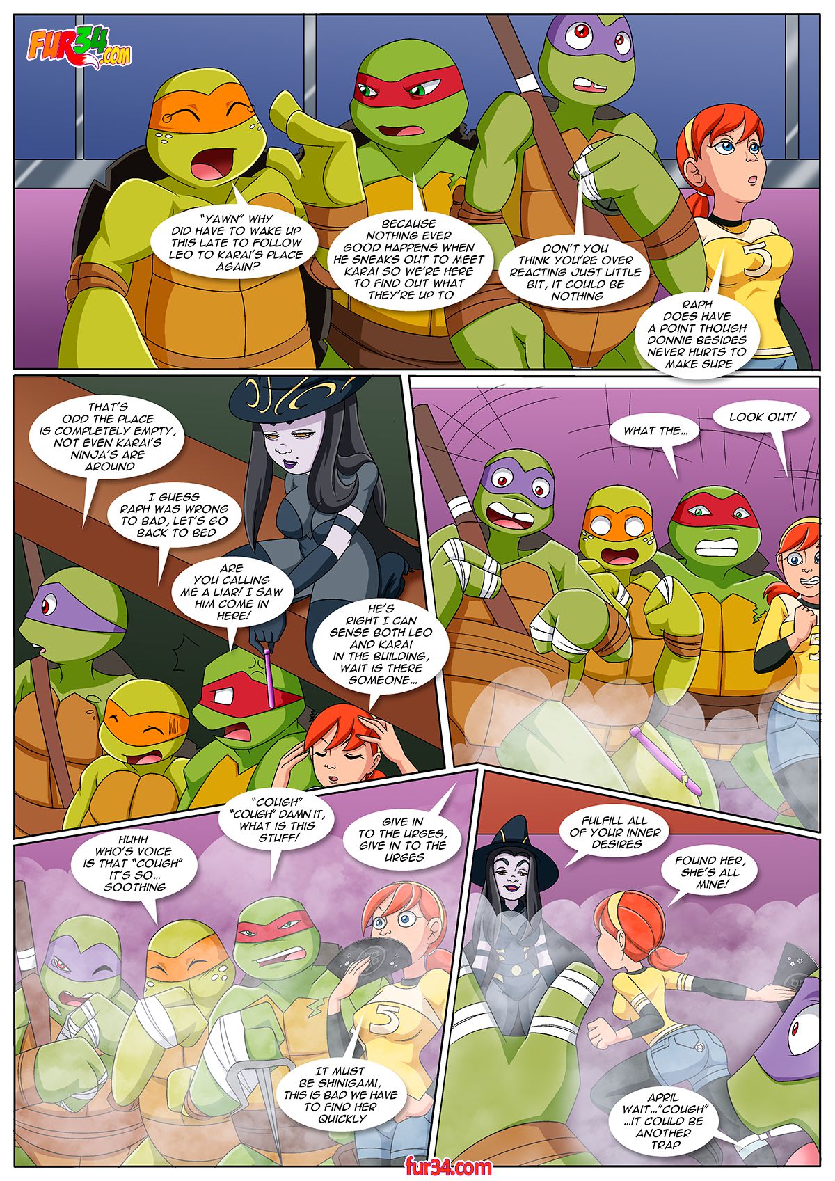 Fur34 Teenage Horny Kunoichi Girls page 6 full