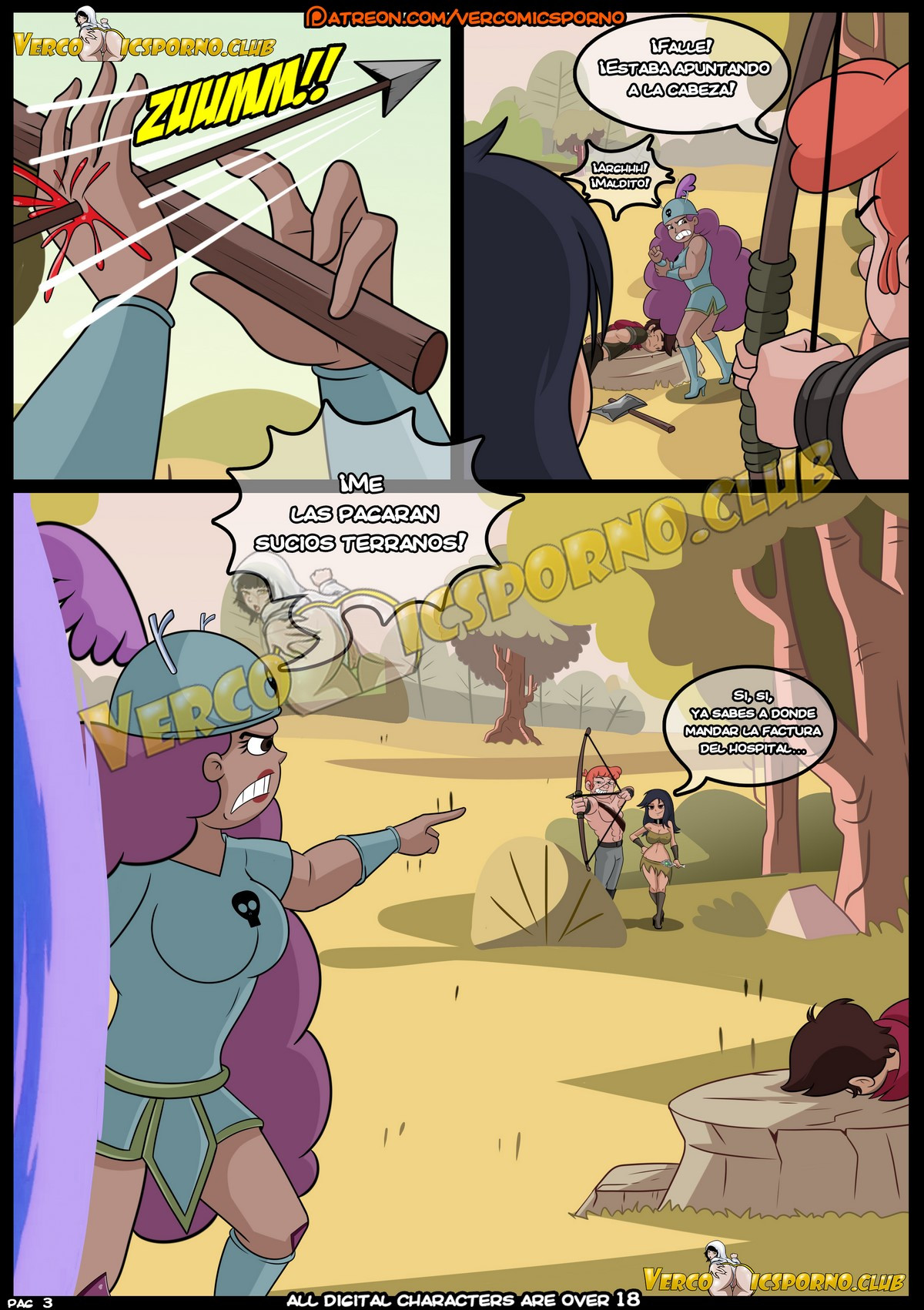 - Marco vs Las fuerzas del tiempo 2 - Consecuencias - -  - Ongoing page 4 full