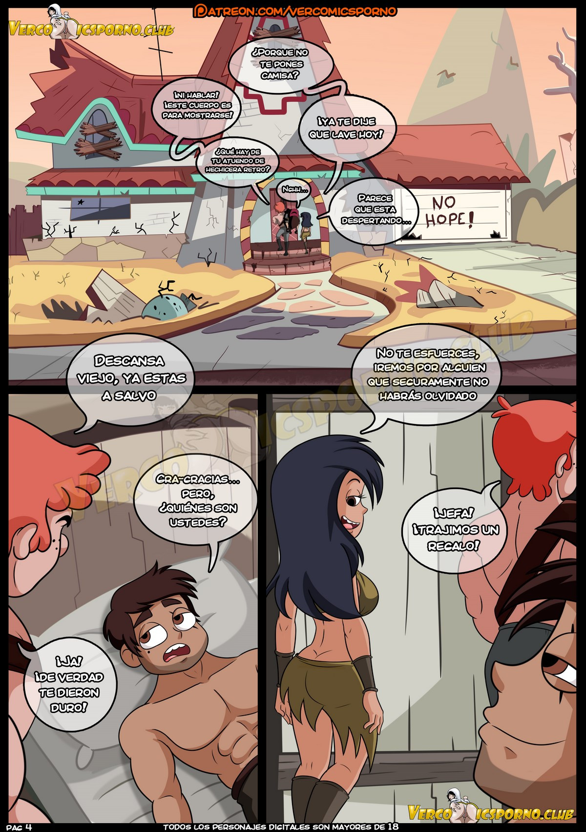 - Marco vs Las fuerzas del tiempo 2 - Consecuencias - -  - Ongoing page 5 full
