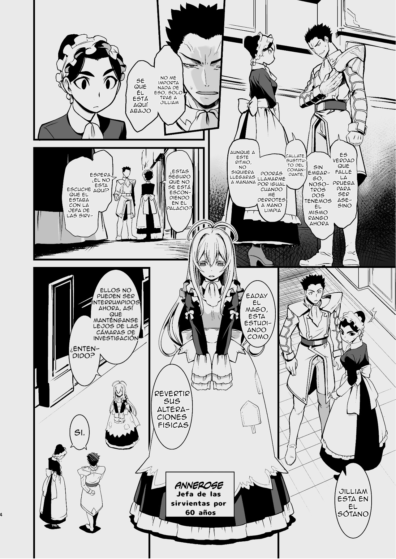 Kishi Danchou Jininsu - Nyoshin Henka ni Kusshita Kishi Ch. 3 | La resignación del comandante page 3 full
