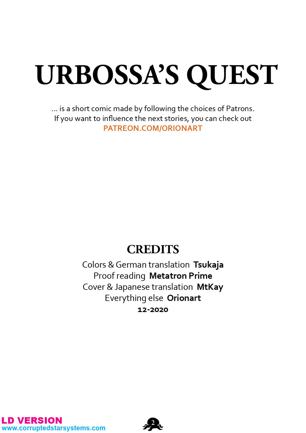 Urbosa's Quest page 2 full