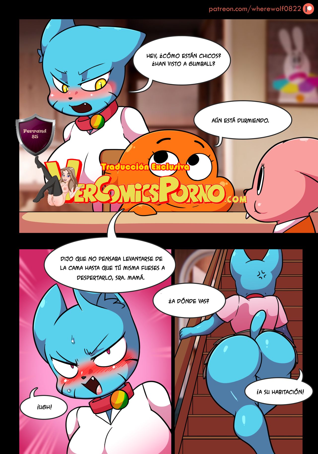 Lusty World of Nicole Ep. 1-5 page 1 full