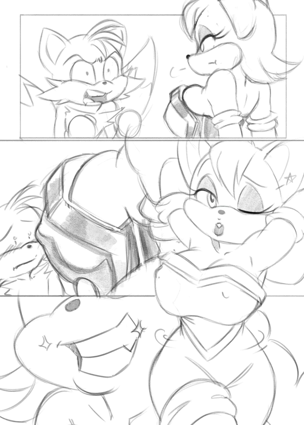 Tails x Rouge page 2 full