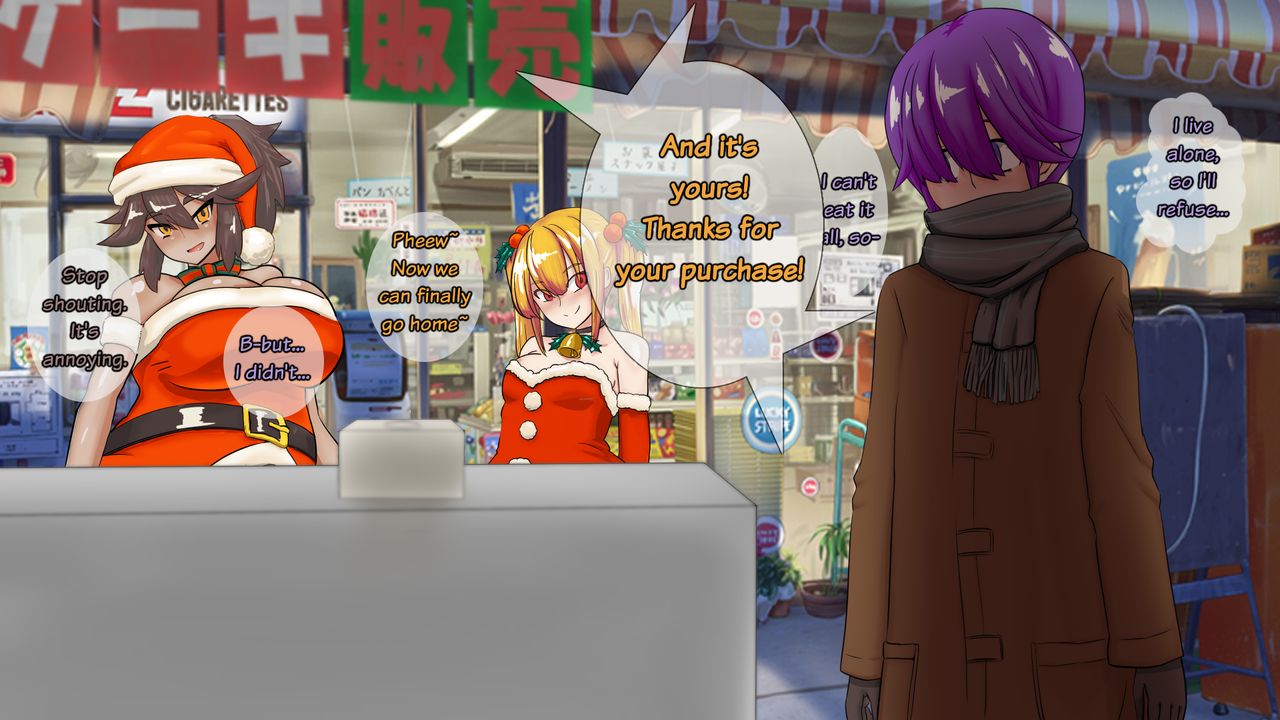 Futanari Santa ga Yari ni Kita! | Futanari Santa came to visit! page 3 full