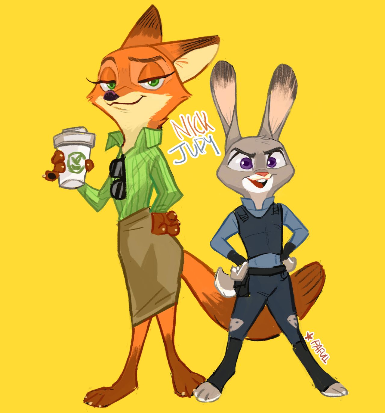 ARTIST Genderbender Nick Wilde page 8 full