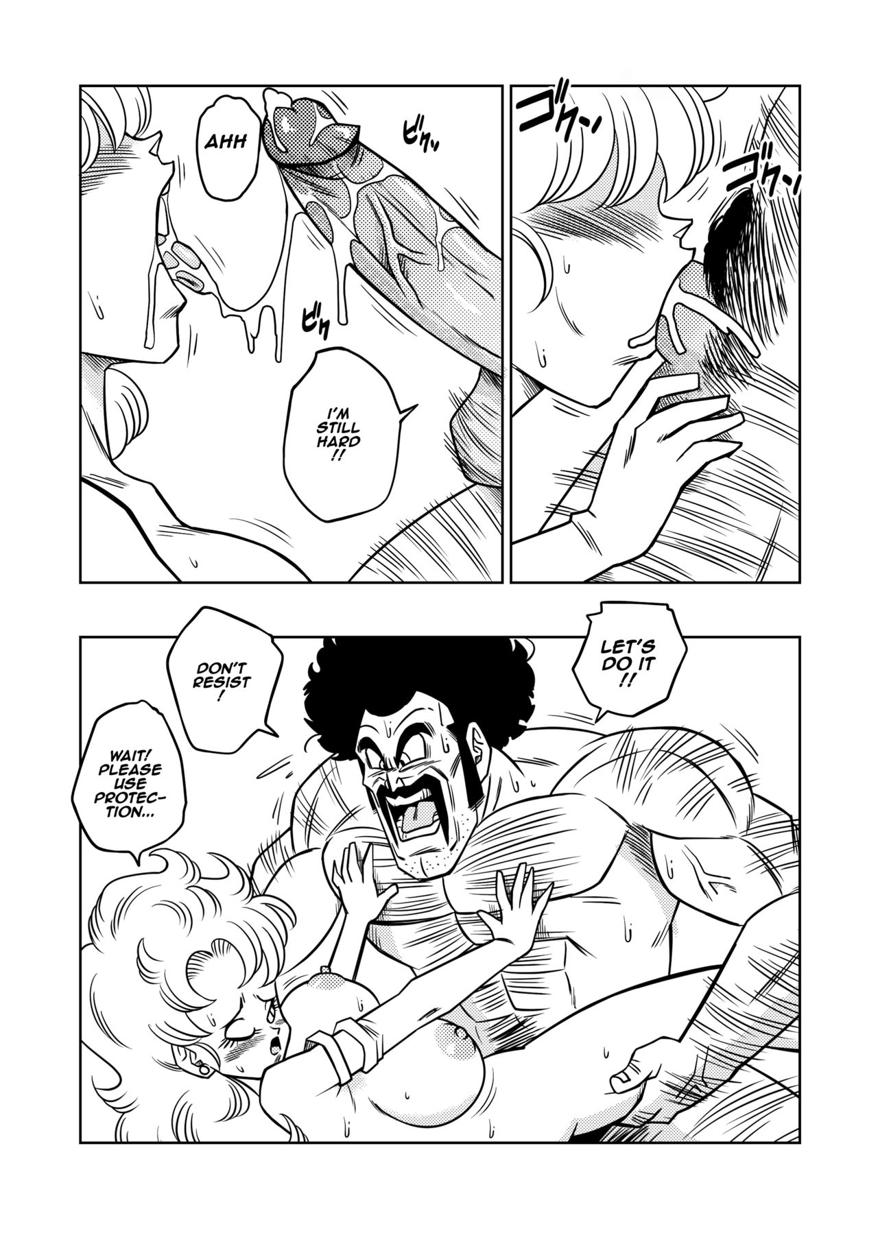 Mister Satan no Himitsu no Training | Mr. Satan's Secret Training page 10 full