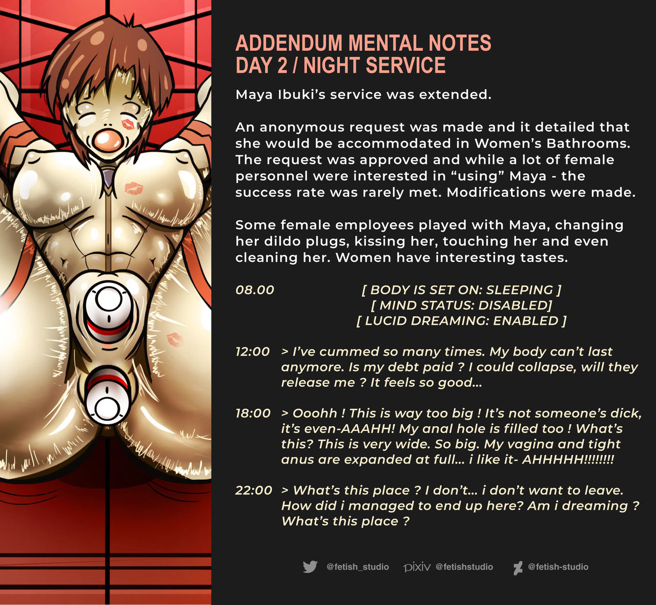 伊吹マヤ Maya Ibuki - Condom Catsuit in 敗者の扉 The Door of the Defeated page 8 full