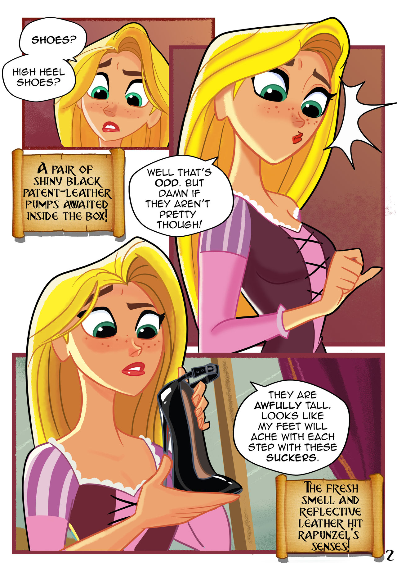 Tangled Comic page 2 full