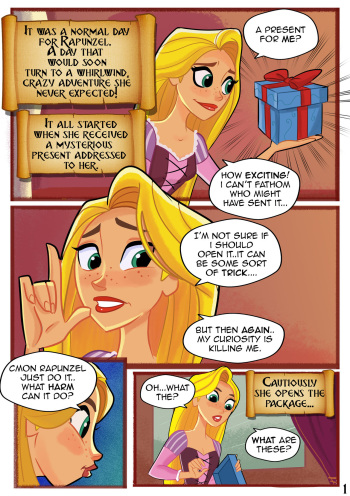 Tangled Comic cover