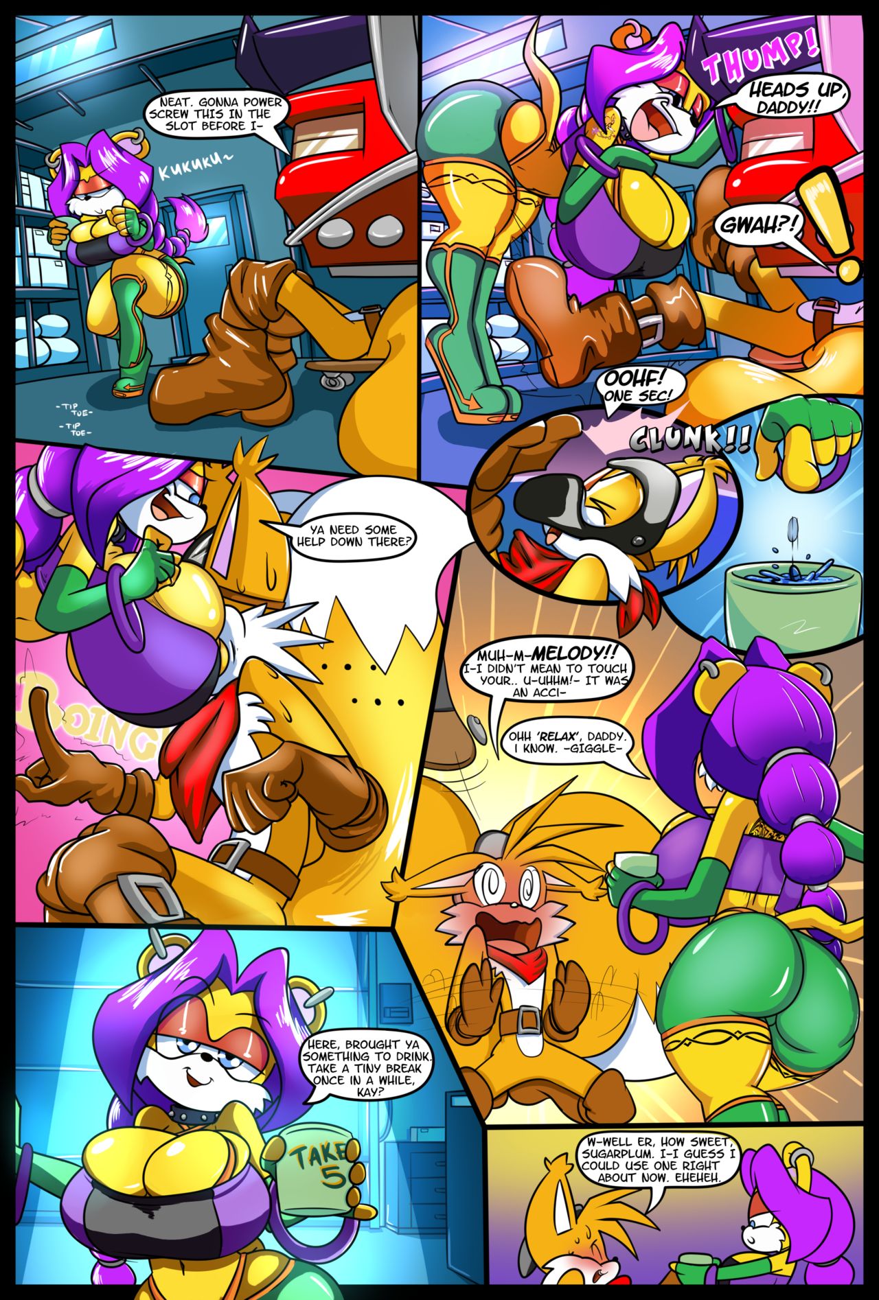 Family Bonding page 3 full