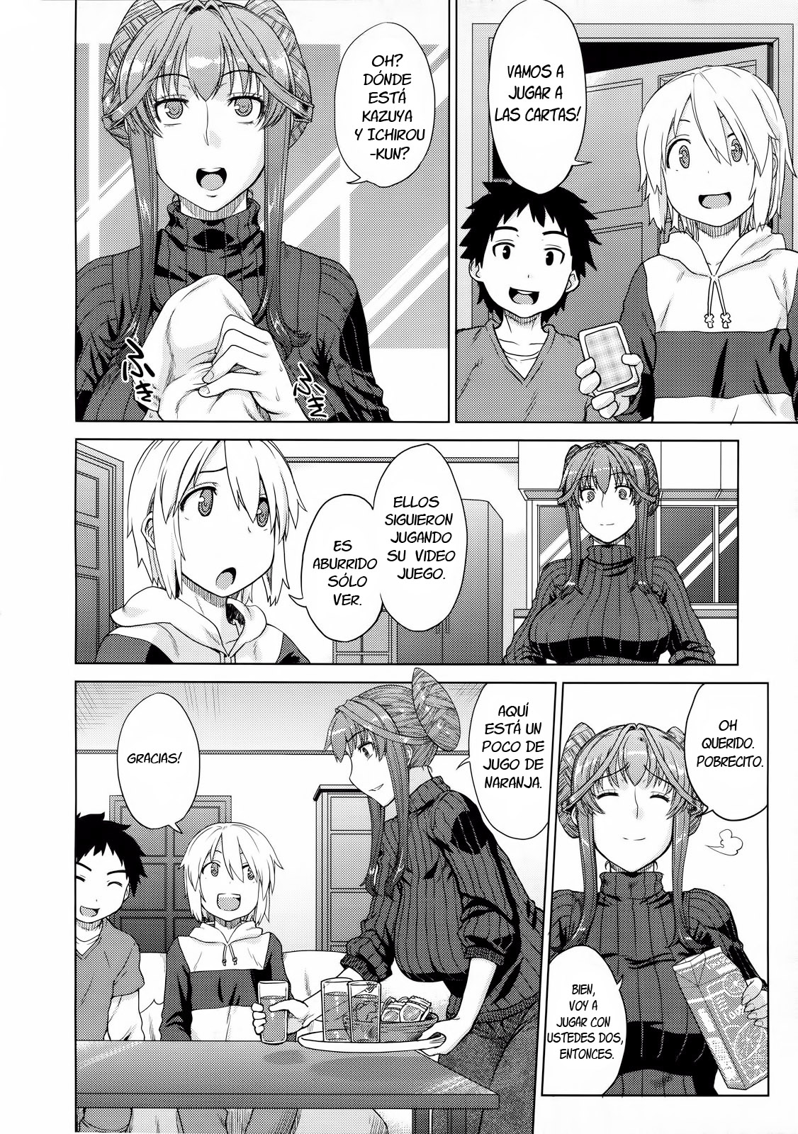 Otomarikai 1-2 | Sleepover 1-2 page 4 full