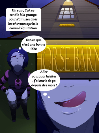 Tak In The Horse Barn "not complete" cover