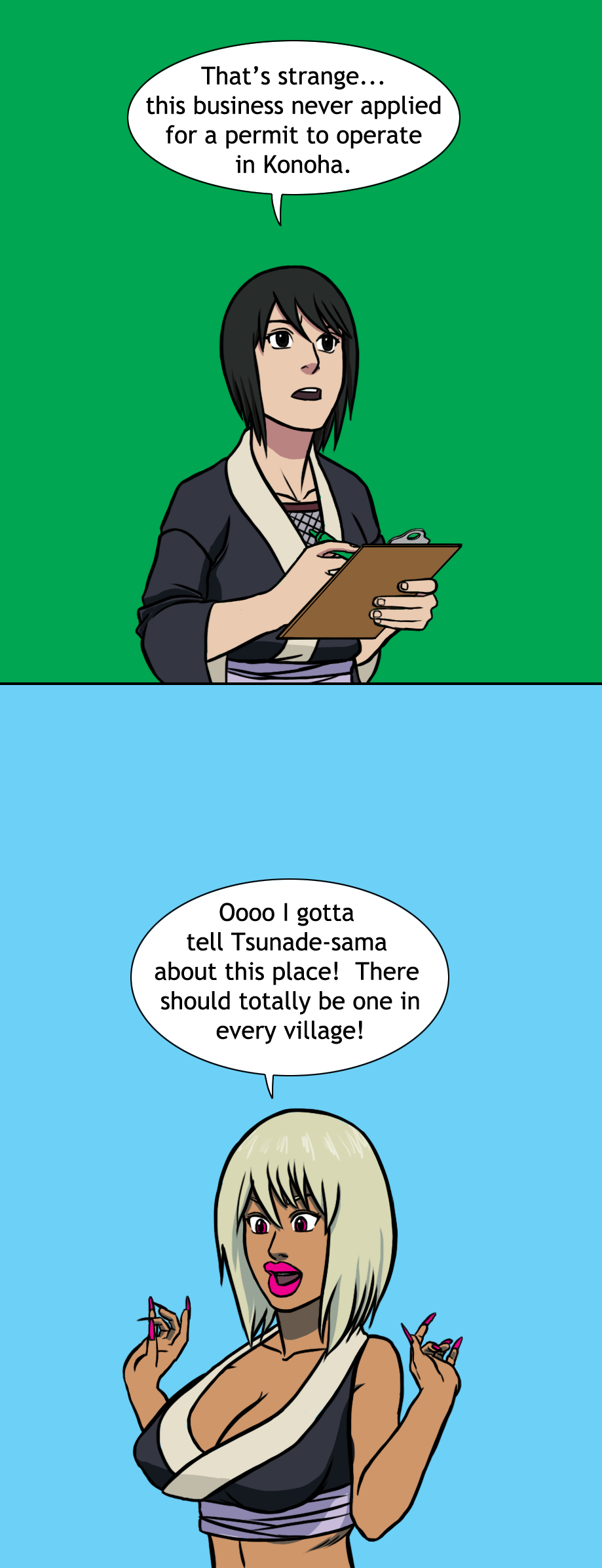 Naruto Bimbofication page 7 full