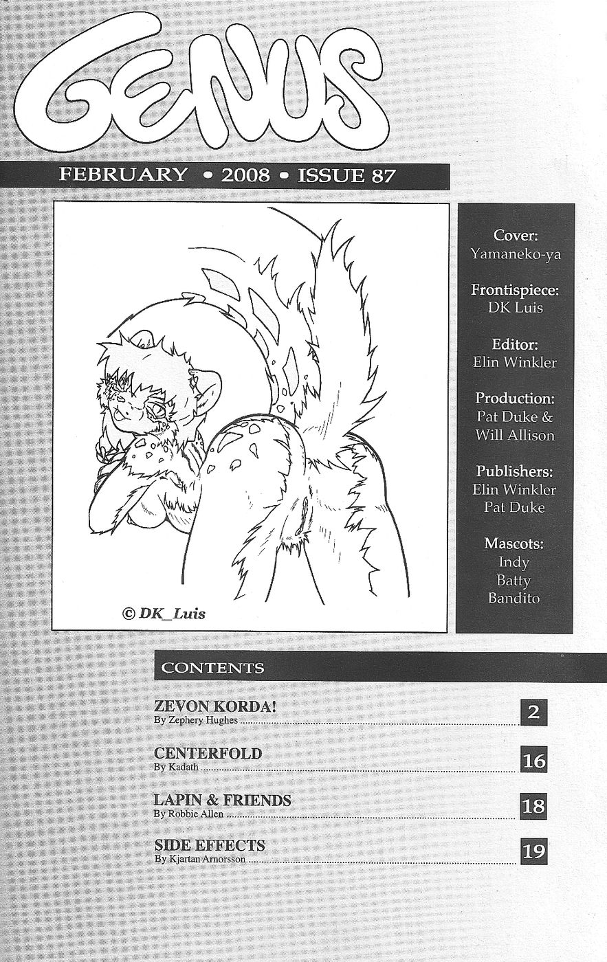 Genus №87 page 3 full