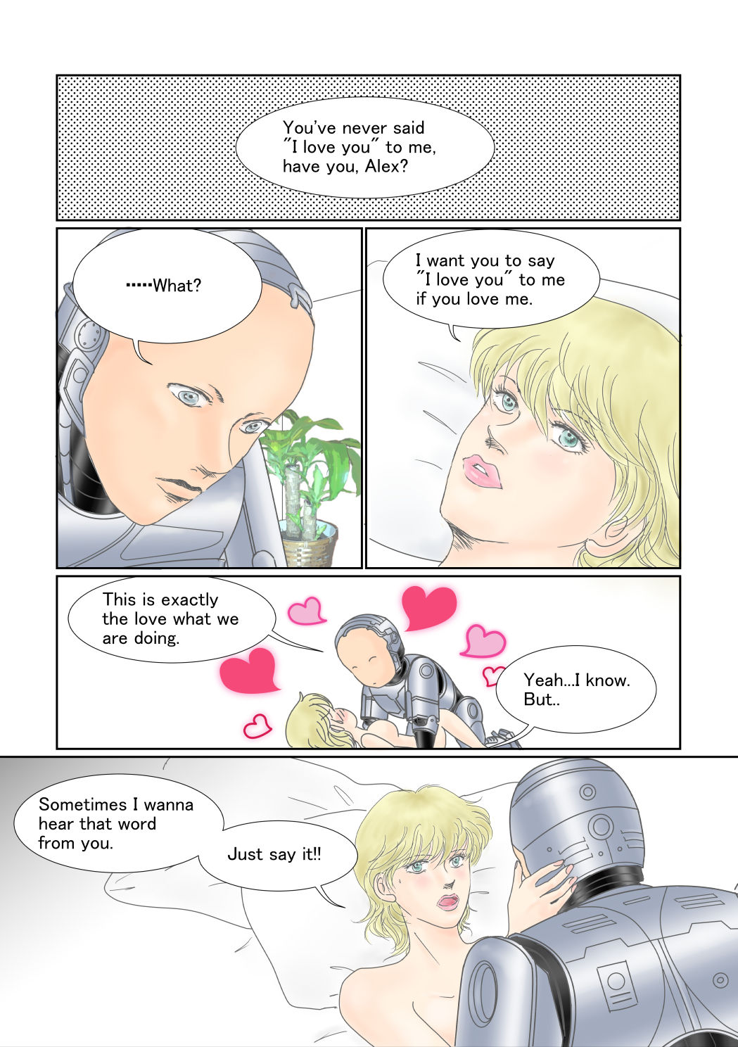 Robokoppu He is my sweet sadist Eigo-ban page 2 full