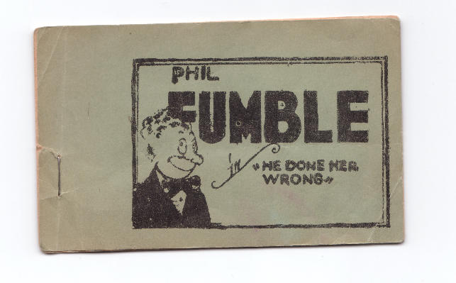 Phil Fumble in "He Done Her Wrong" page 1 full