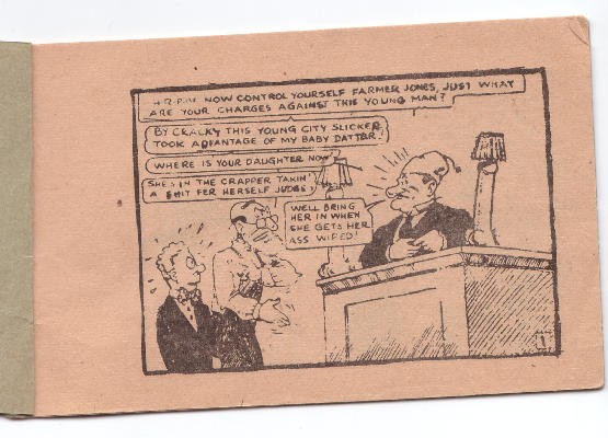 Phil Fumble in "He Done Her Wrong" page 2 full