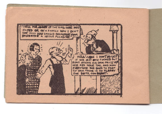 Phil Fumble in "He Done Her Wrong" page 9 full