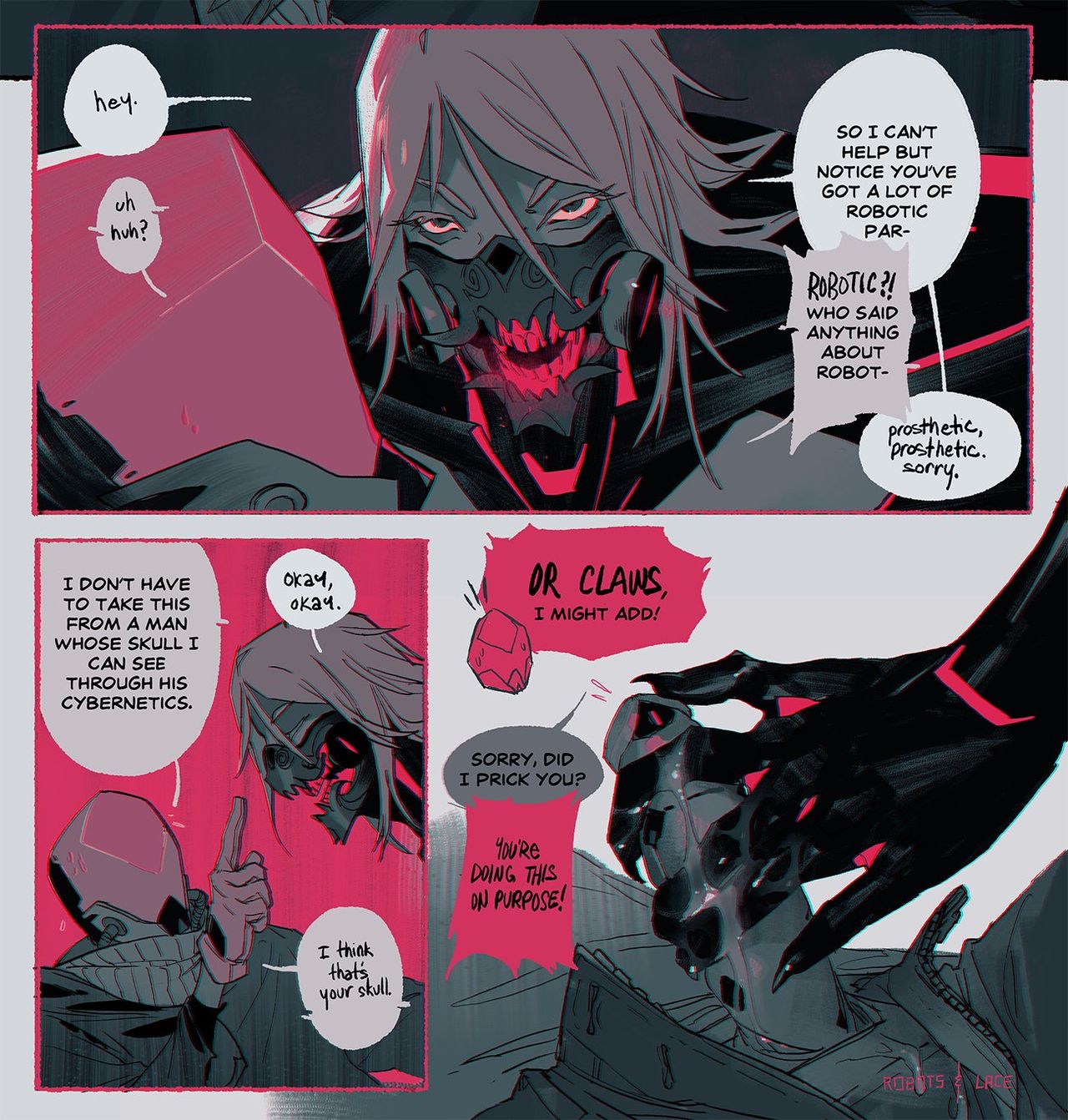 ʀᴏʙᴏᴛs &amp; ʟᴀᴄᴇ page 7 full