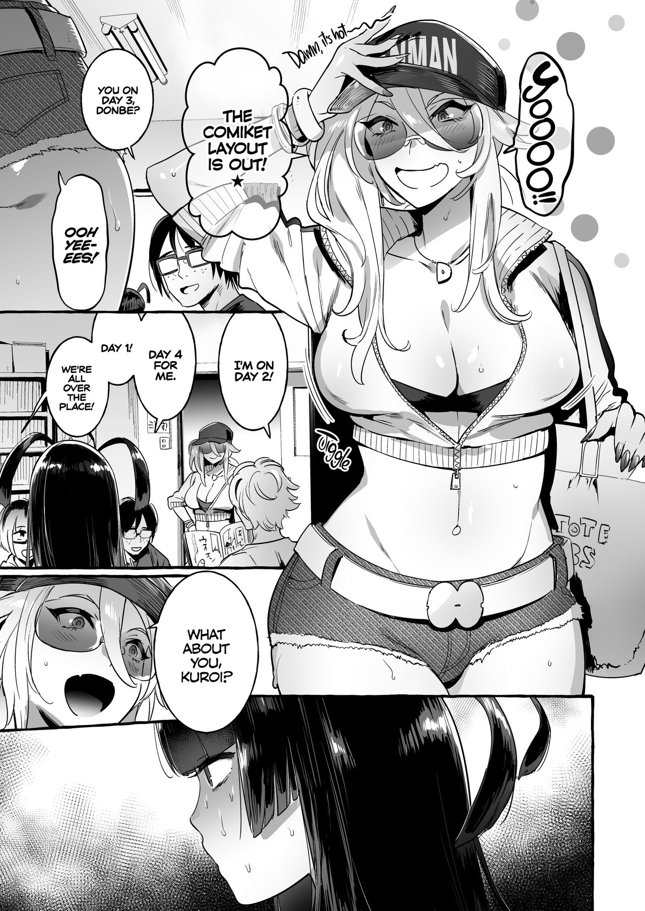 KabeCir no Gal VS Boku | Doujin Star Gyaru VS. Me page 2 full