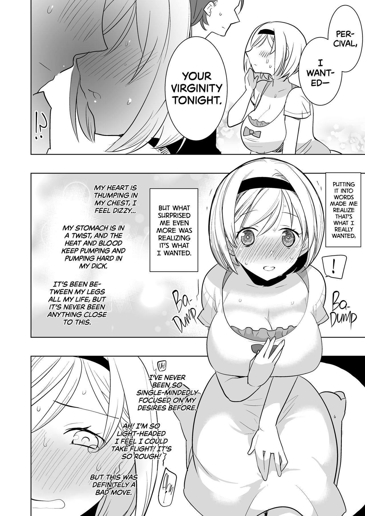 Konya, Percival-kun no Shojo o Kudasai | I Want Your Virginity Tonight, Percival page 4 full