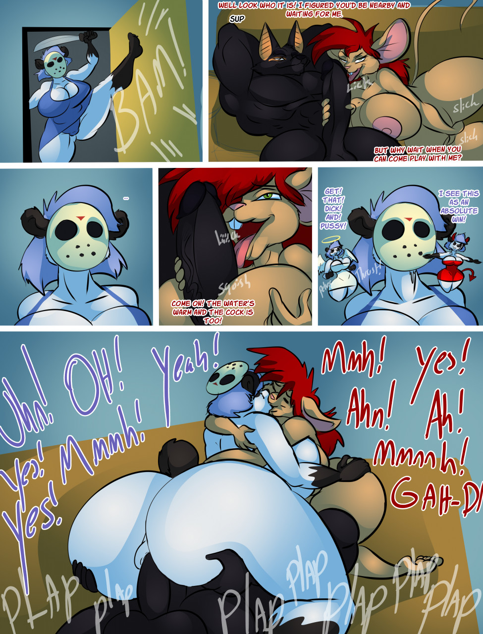 Nightmare VF Comic: I'll Be ready/Bae-Watch page 3 full