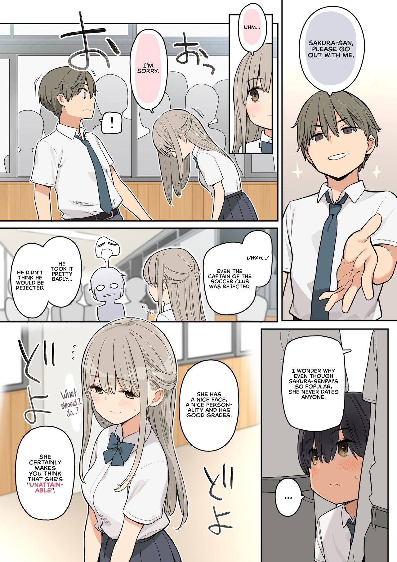 The Story of How I, a Person Who Doesn't Stand Out Got Into a Relationship With The Senpai Who's Way Out of My League page 2 full