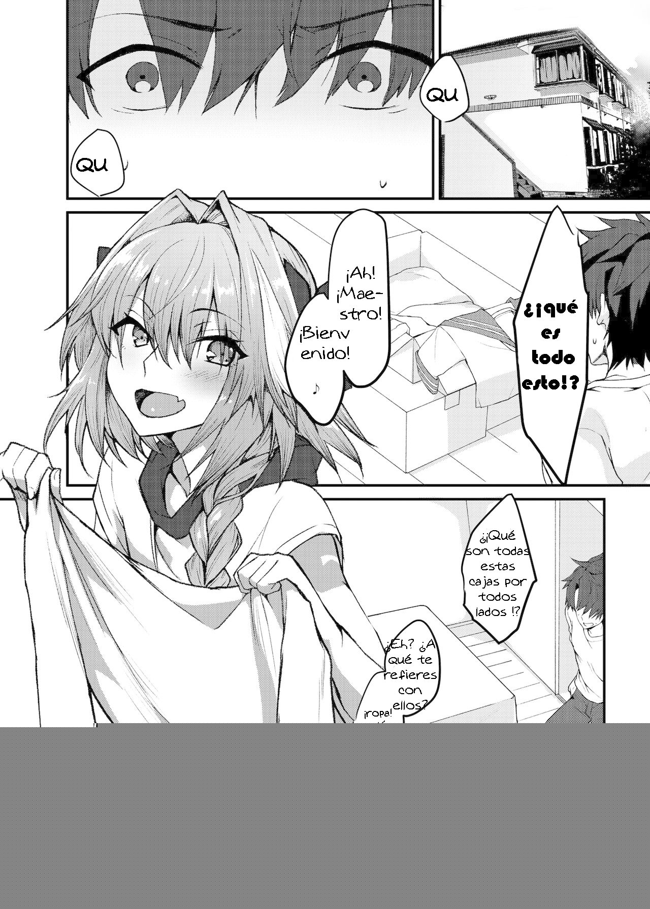 Astolfo-kun to Cosplay H suru Hon page 4 full