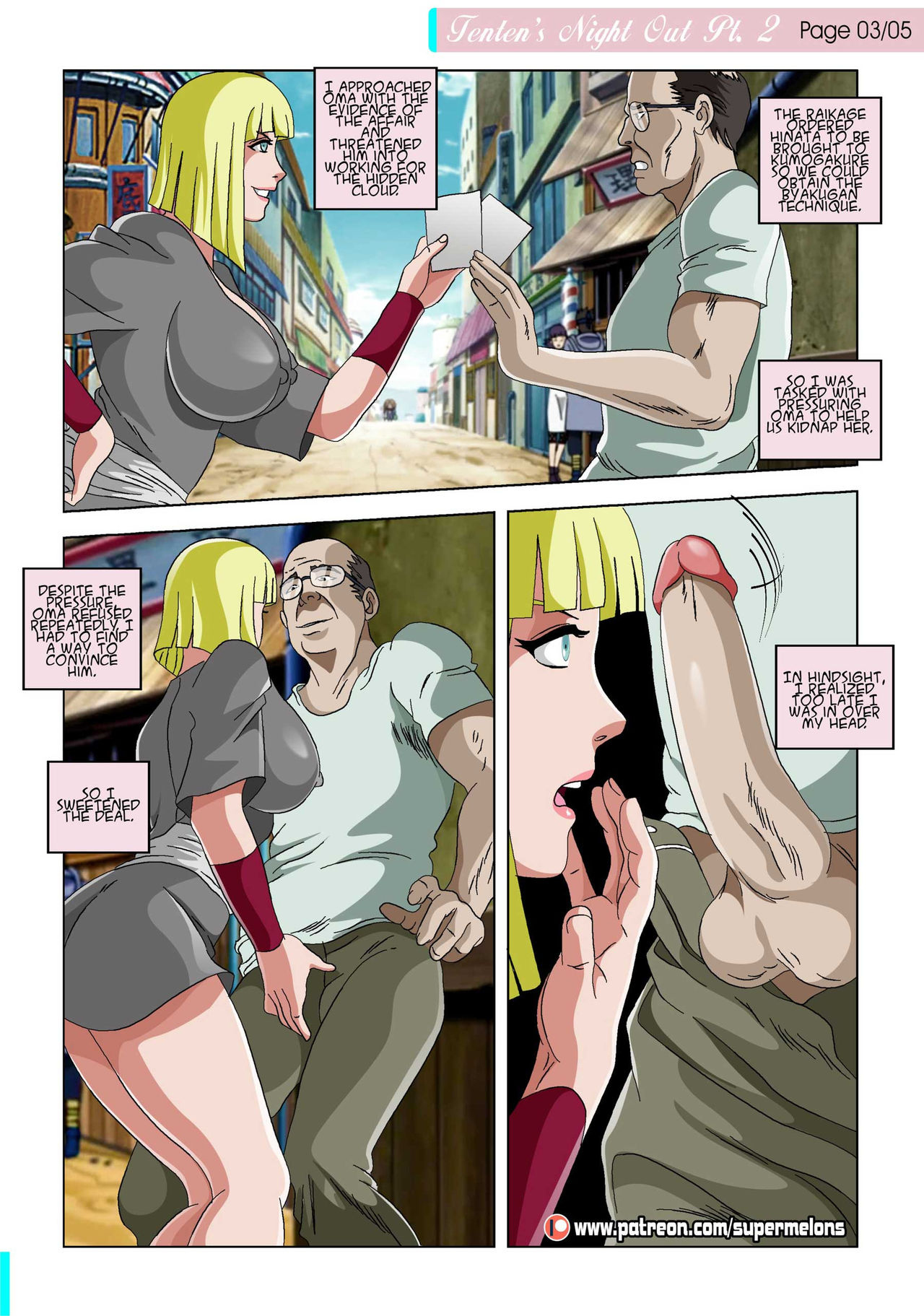 Tenten's Night Out - Pt. 2 page 4 full