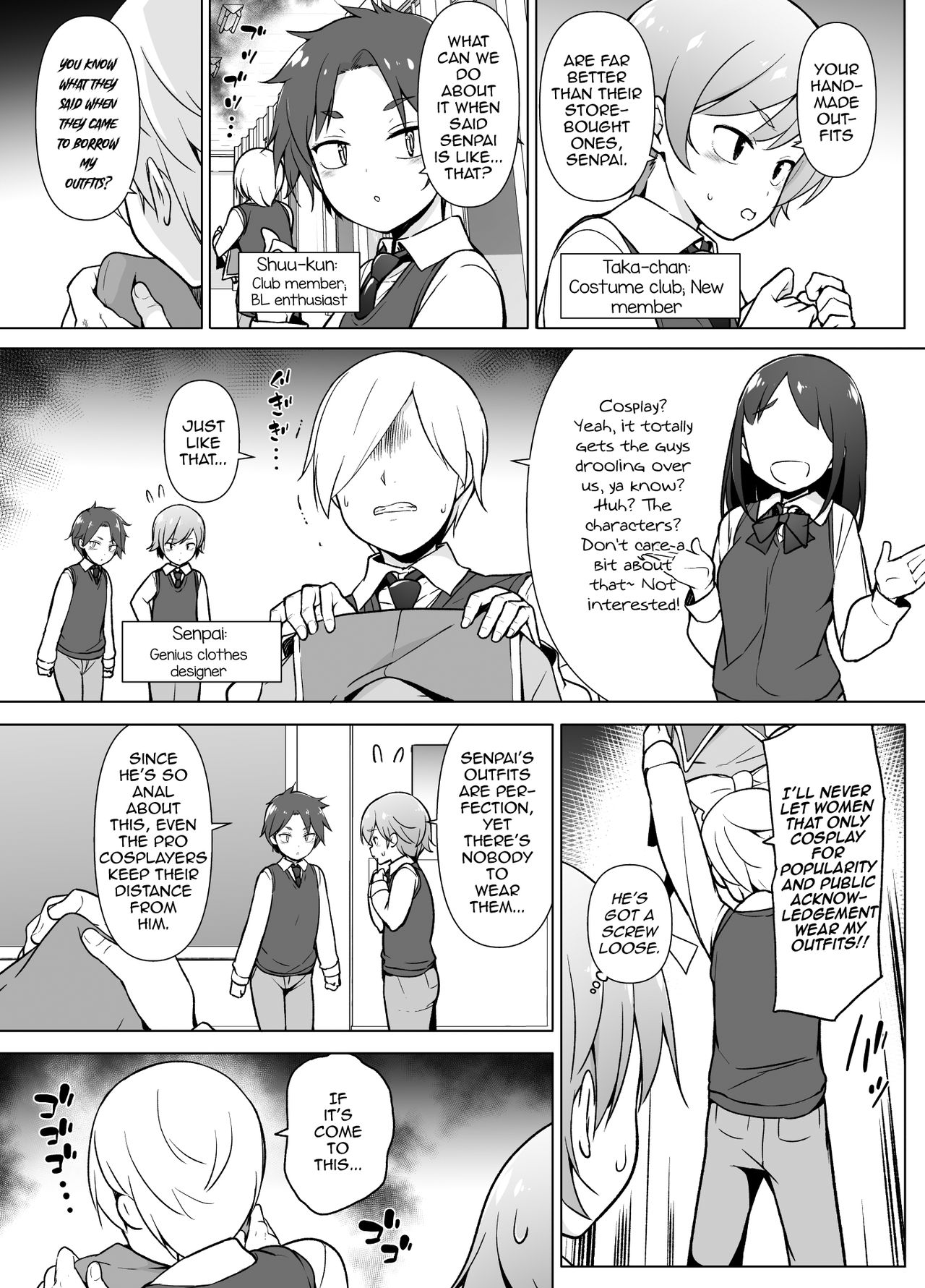 Cosplay Josou de HHH! page 6 full