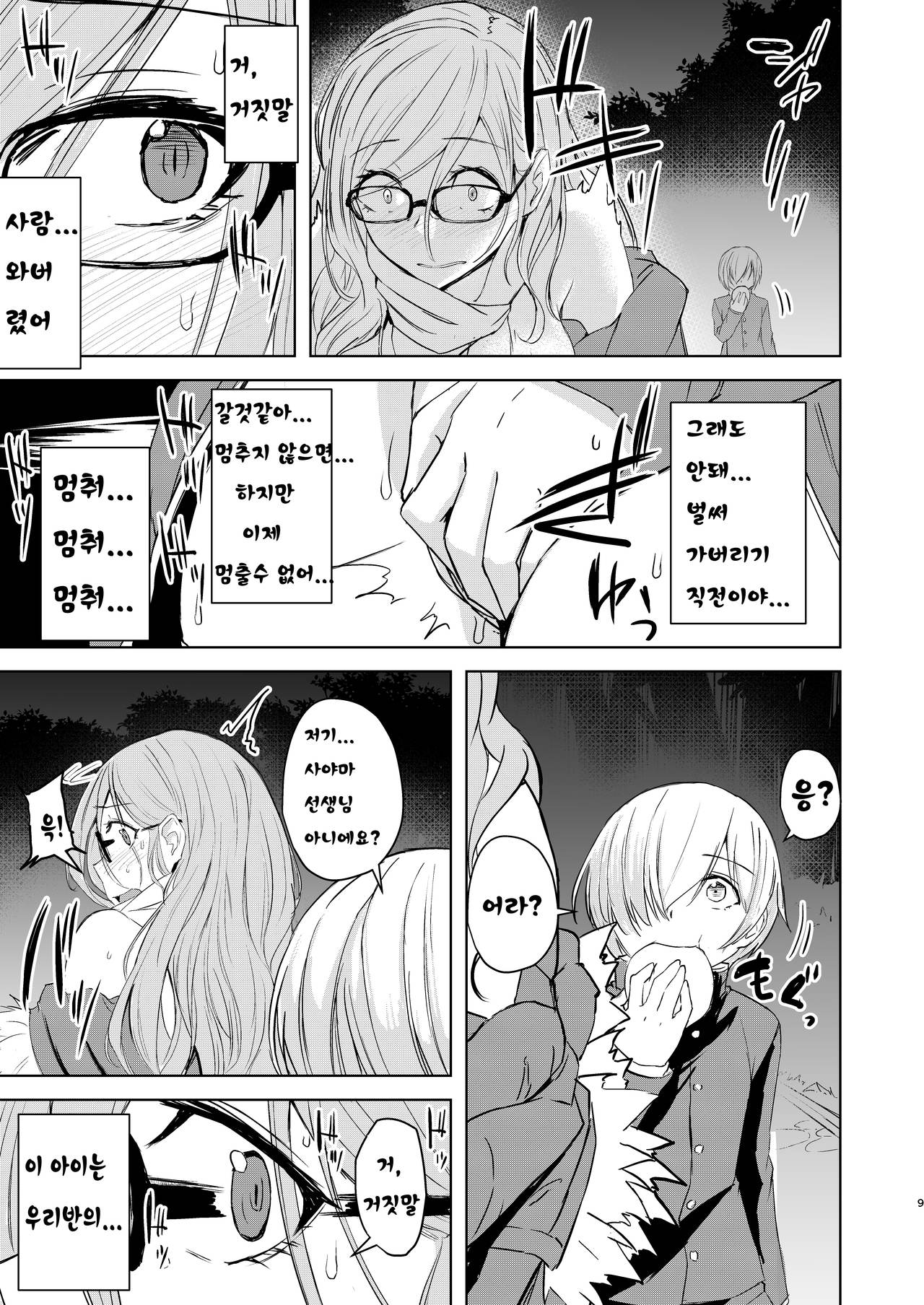 Sensei ga Konna Koto Shiteta Nante... | 선생님이 이런짓을 할줄이야 page 9 full