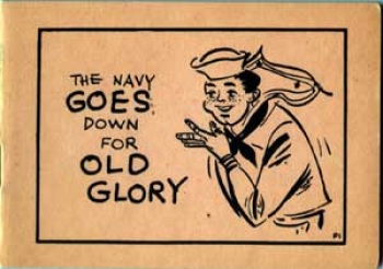 The Navy Goes Down for Old Glory cover