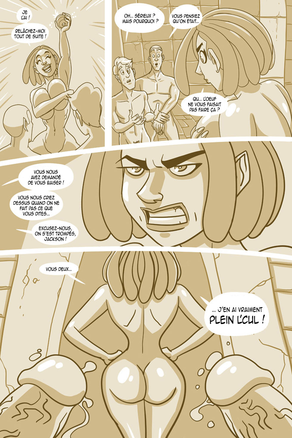 Jungle Jackson and the golden egg page 7 full