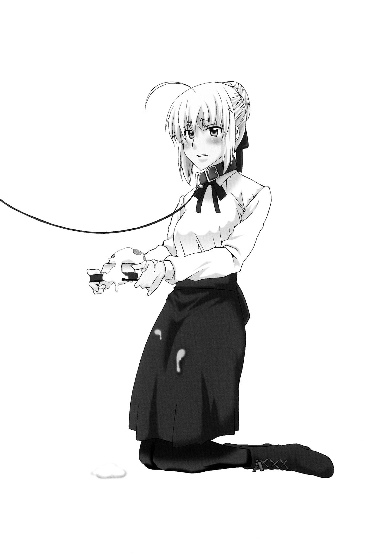 Saber-san de Kyou no Gohan page 2 full