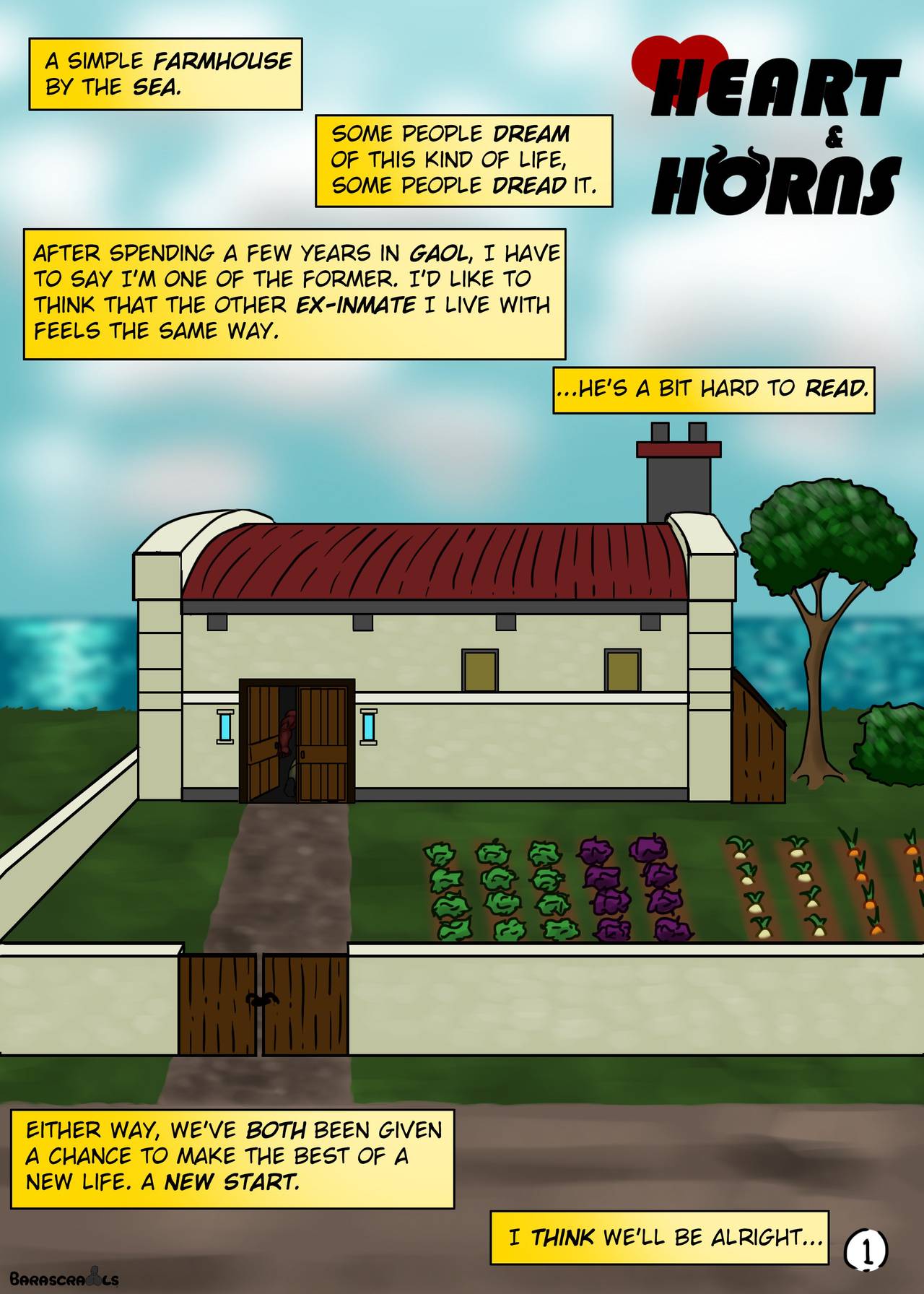 Heart &amp; Horns page 1 full