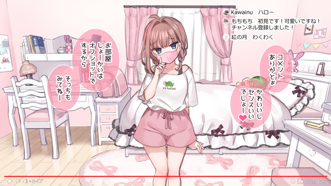 Saimin de Kazoku de H na Tuber Seikatsu ~Oheya de Fashion Show Zenpen~ page 2 full