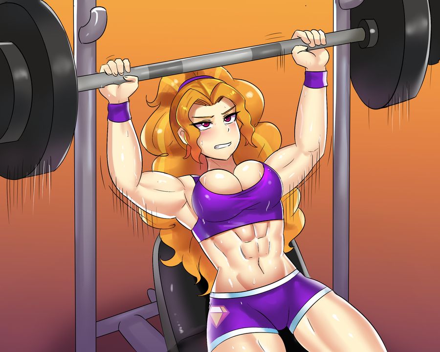Muscle &amp; Sexy Equestria Girls page 1 full