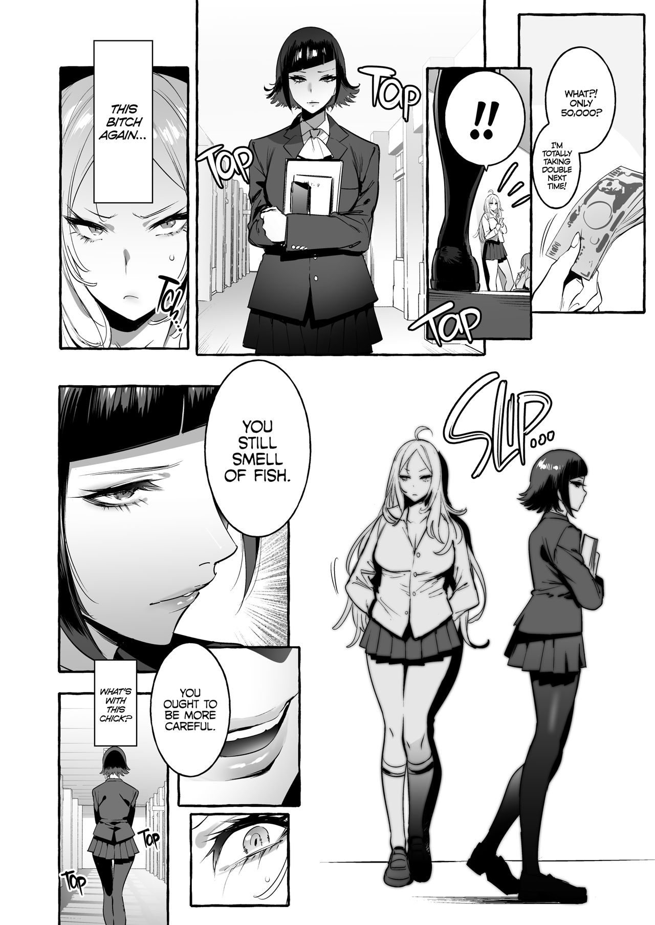 Futanari-san to Nonke-san | Straight Girl Meets Futa page 7 full