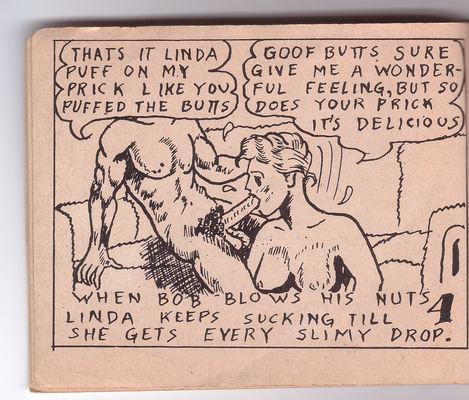 Robert Mitchum in "Goof Butts" page 4 full