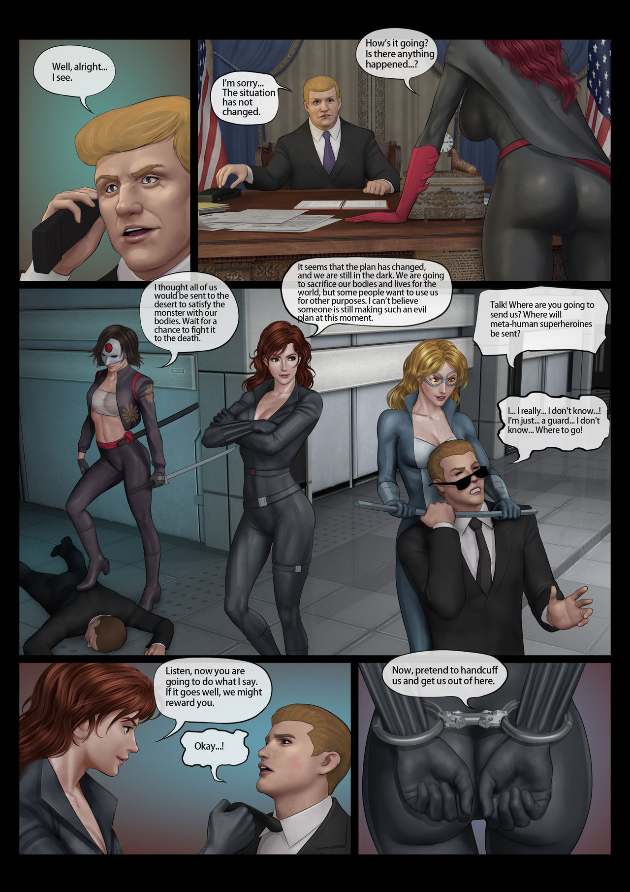 Avengers Nightmare: Part 5 page 1 full