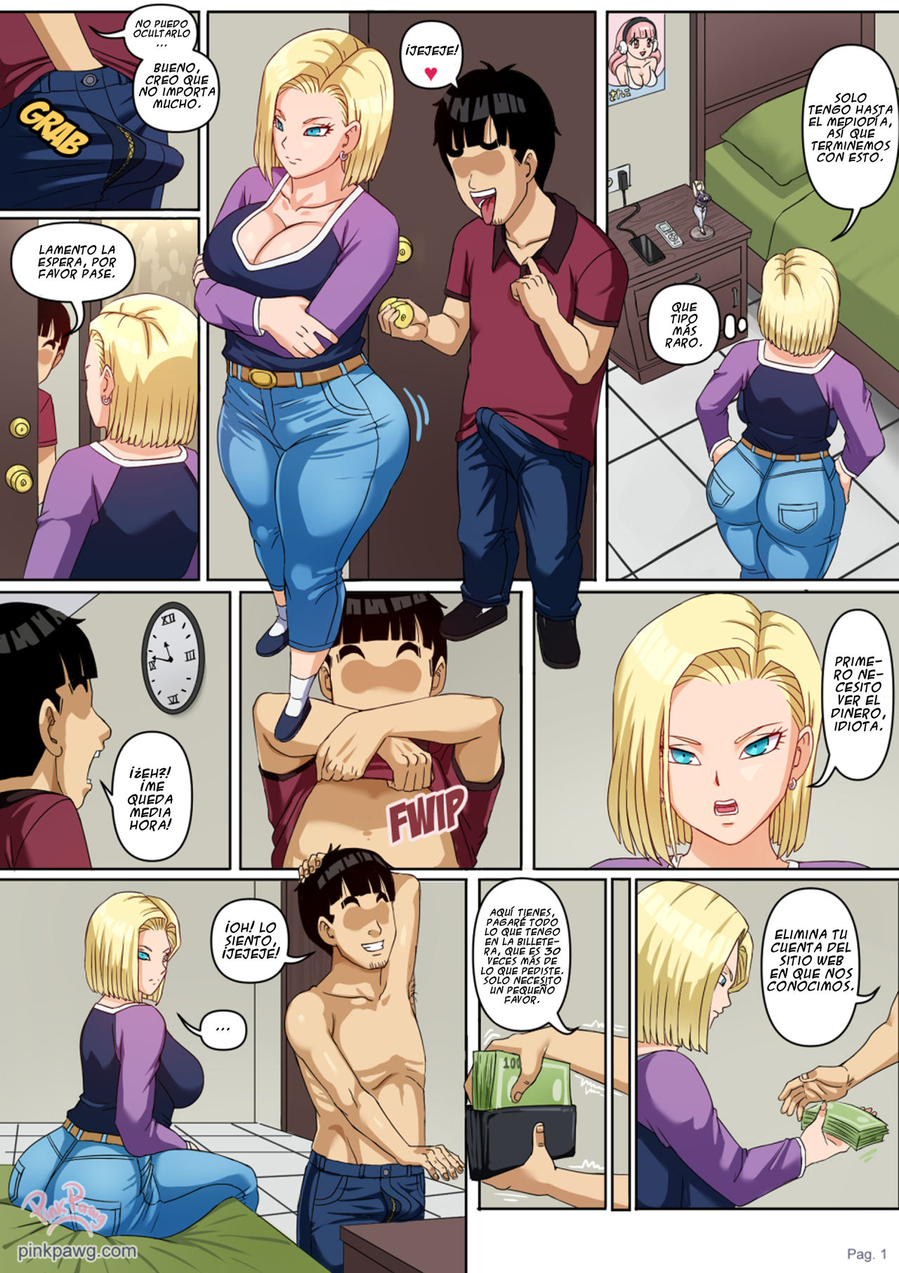 Android 18 NTR Zero page 5 full