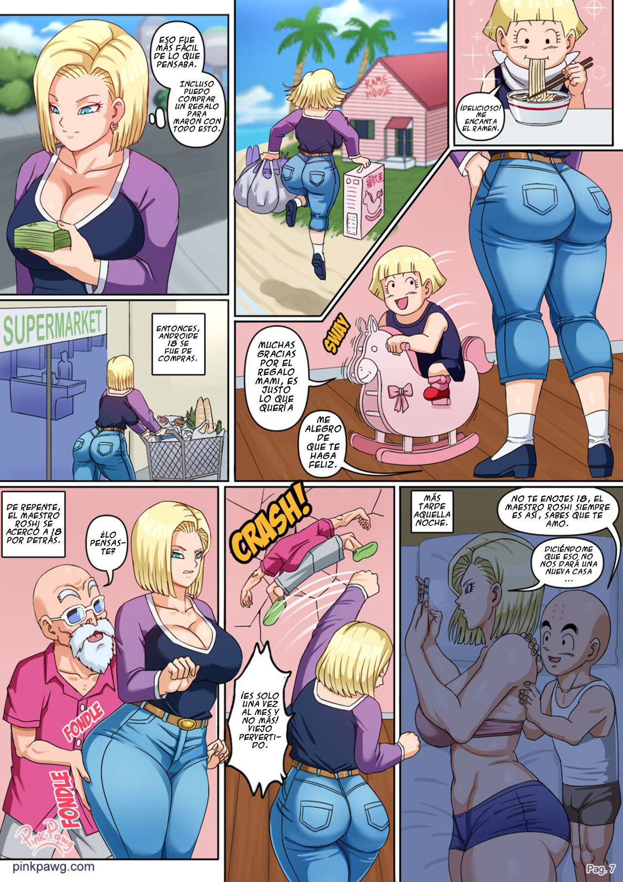 Android 18 NTR Zero page 8 full