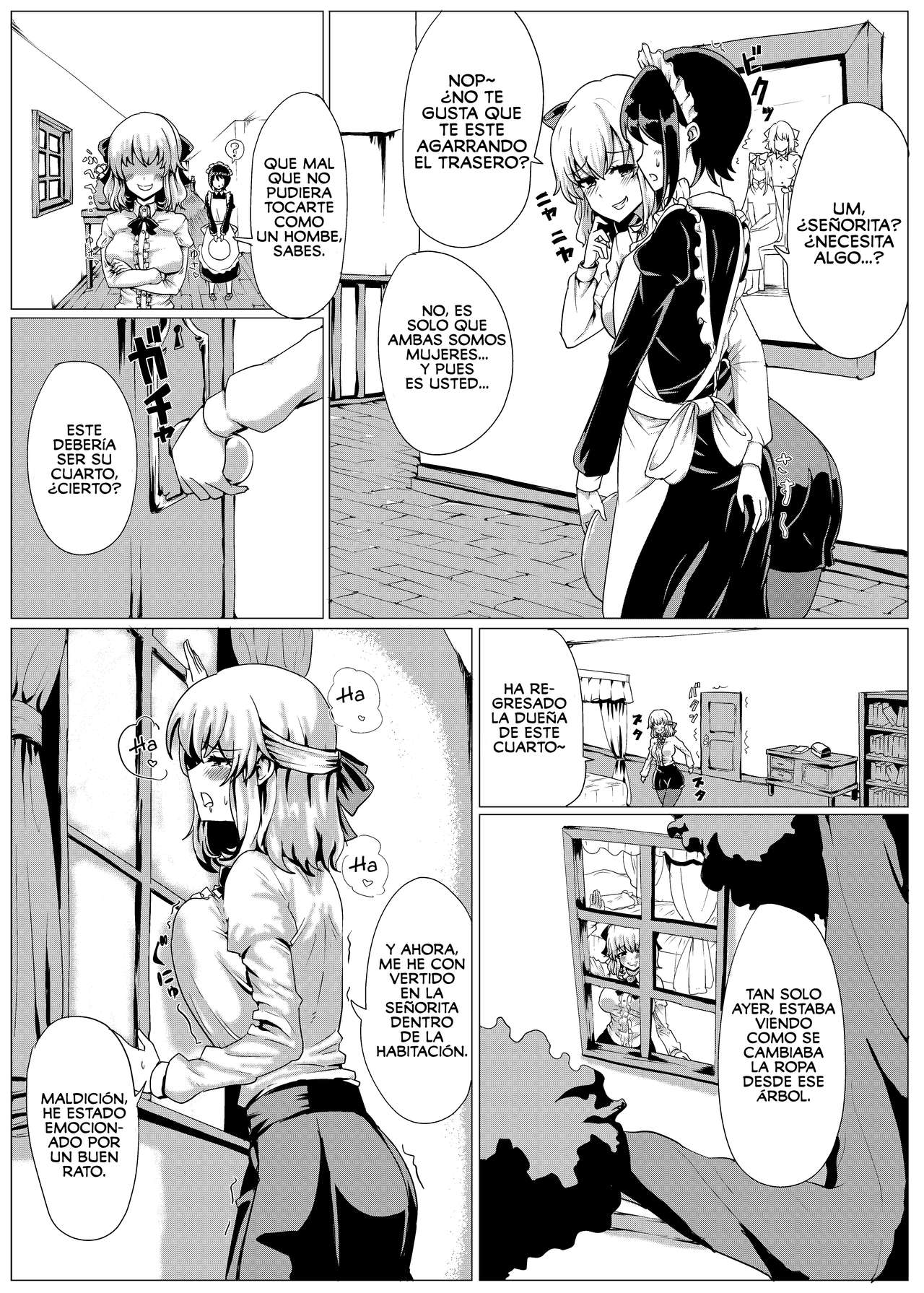 Ojou-sama Irekawari | Intercambio con la Señorita page 7 full