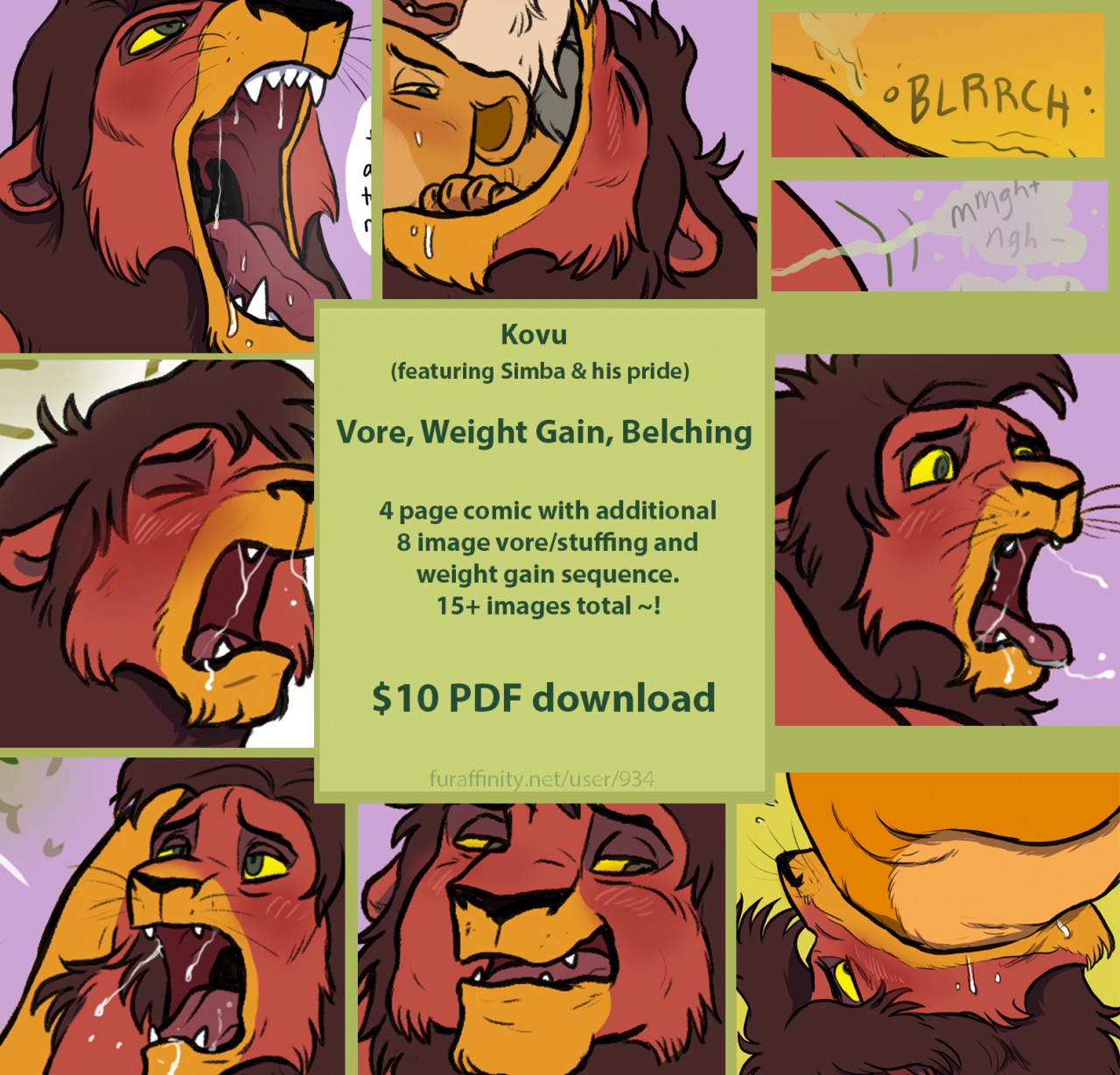 Kovu Sketchpack page 1 full