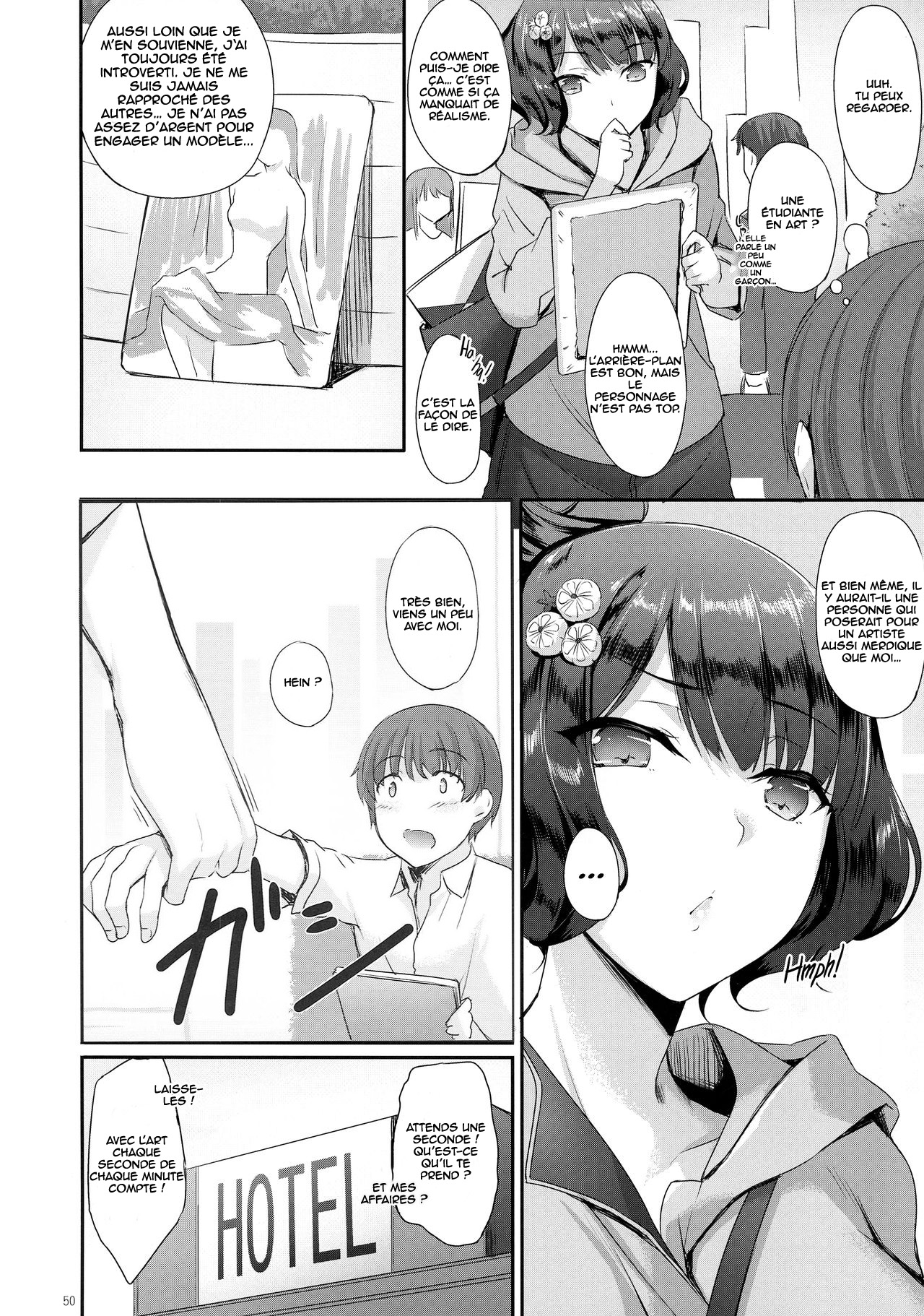 Hokusai-chan no Fudeoroshi page 4 full