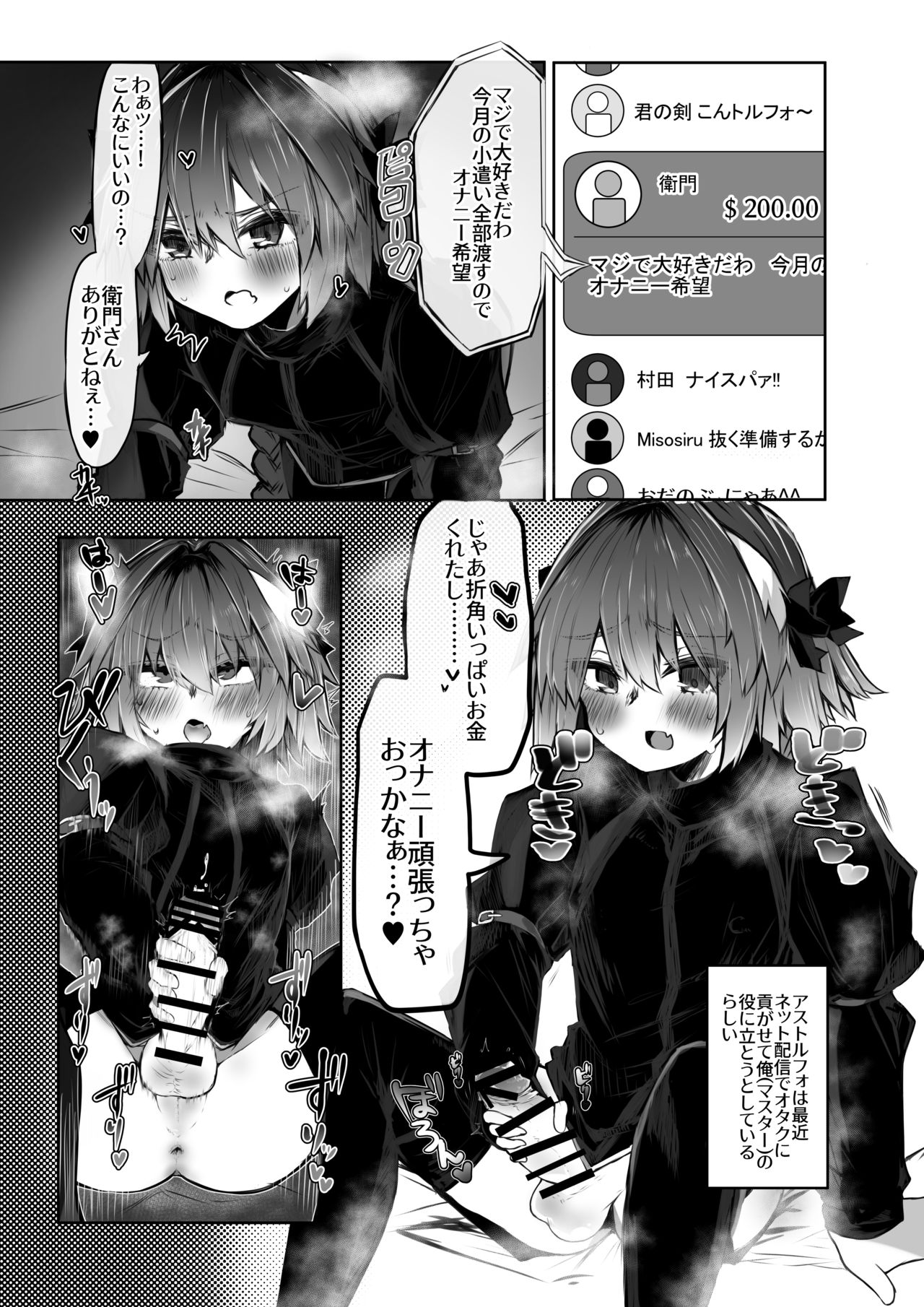 Astolfo ga Haishin-sha ni Natta Kekka www page 3 full