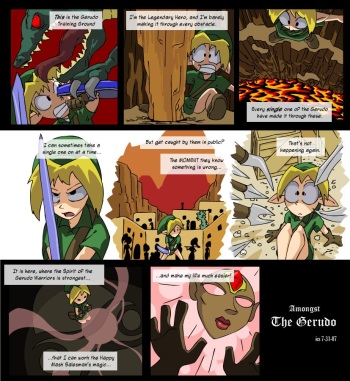 Amongst the Gerudo cover