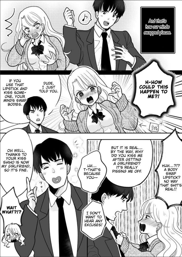 Kawaii Gal to Karada o Irekaerareta Ore ga Shinyuu to H Suru Hanashi. | A story about how I swapped bodies with a cute gal and fucked my best friend. page 10 full