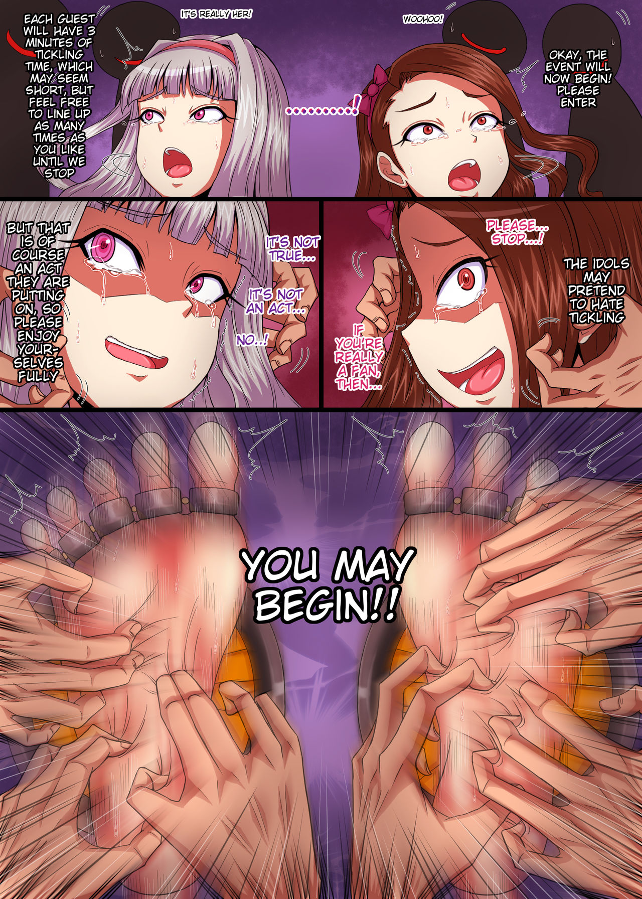 Ojou-sama Idol Tettei Kusuguri Choukyou | Thu-rough Tickle Domination of Lady-Idols page 10 full
